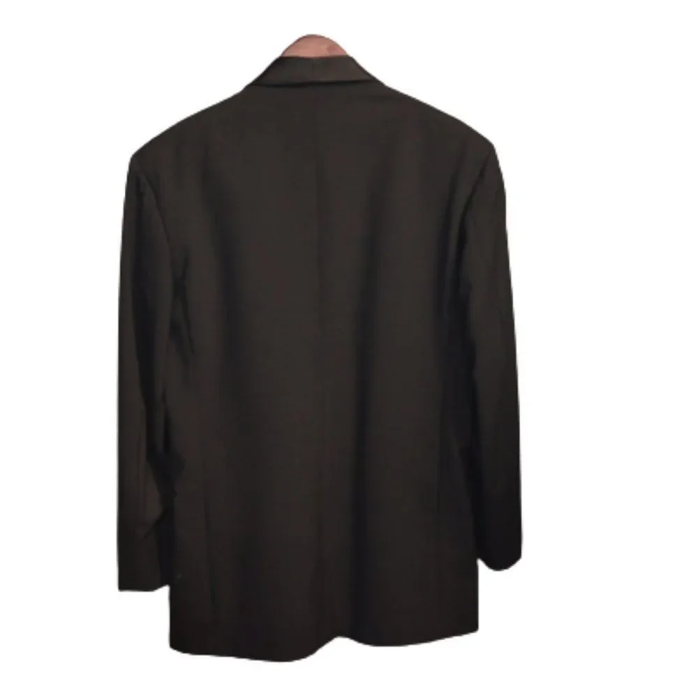 Ralph Lauren Chaps Tuxedo Sports Jacket Coat Formal Prom Wedding Italian 39R